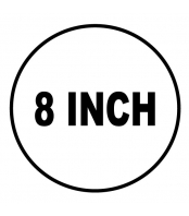 8" Diameter (200mm)