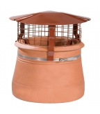 Brewer Birdguard Chimney Cowl/ Terracotta 