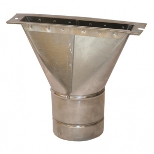 IL Gas Twin Wall Ridge Tile Adaptor