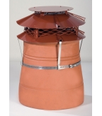 Brewer U.F.O Terracotta Chimney Cowl 